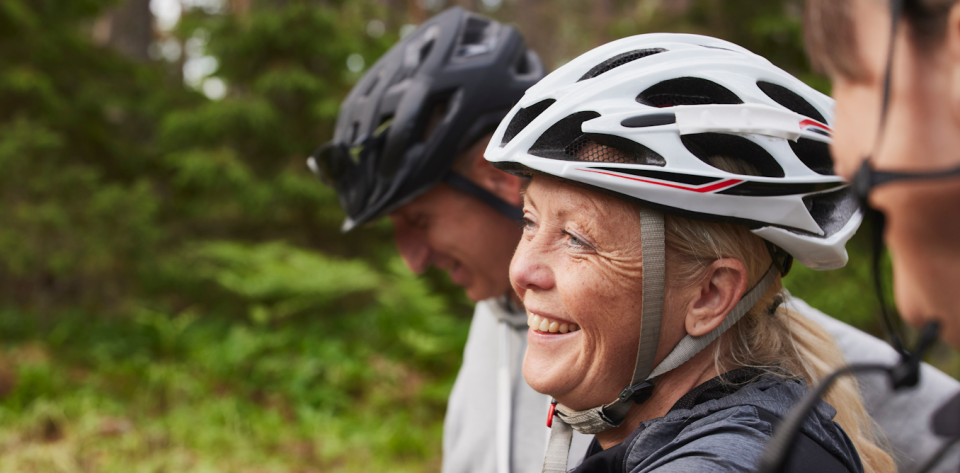 Modern bike helmets are made through complex materials engineering.