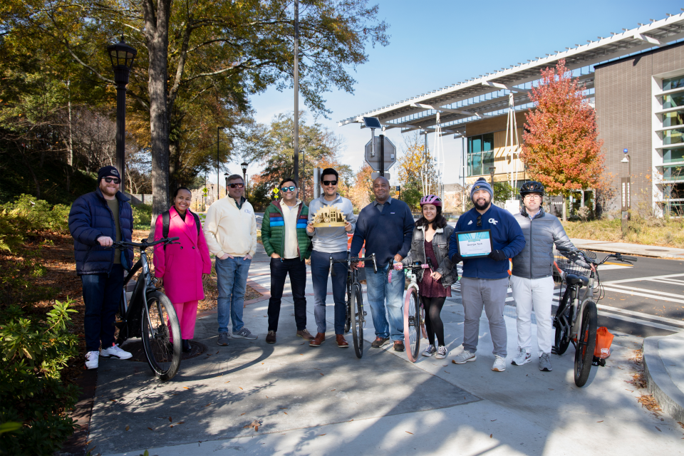 Georgia Tech Winning Biketober Team