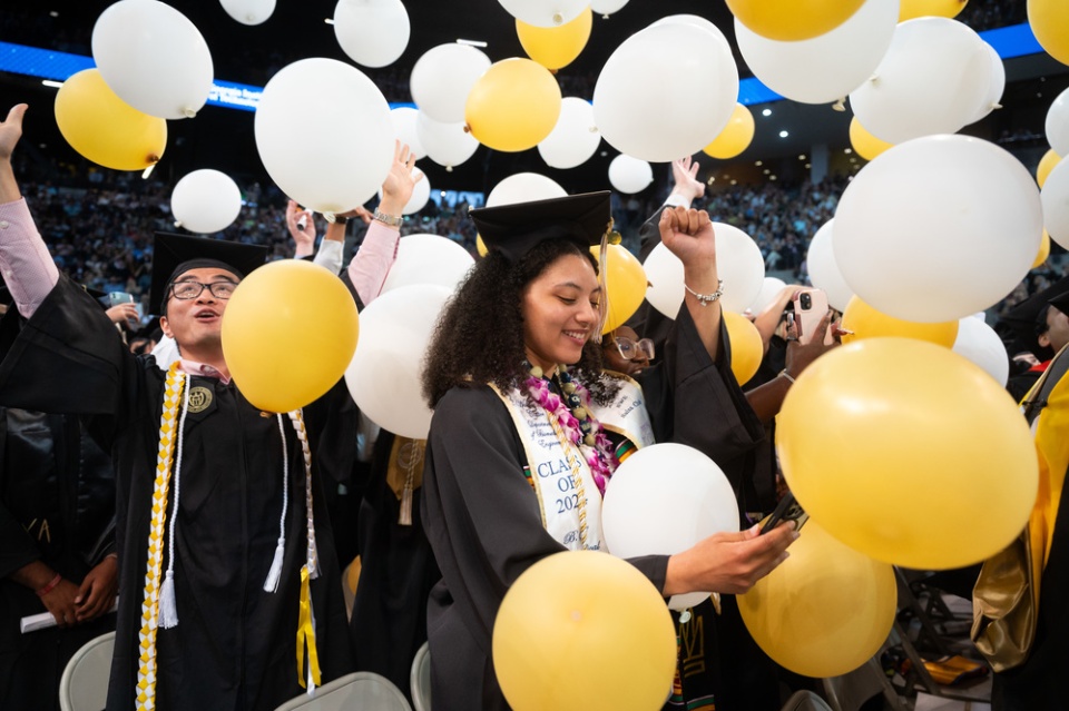 Graduates Celebrate at Commencement