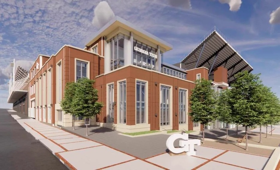 Thomas A. Fanning Student-Athlete Performance Center Rendering April 2024.jpg