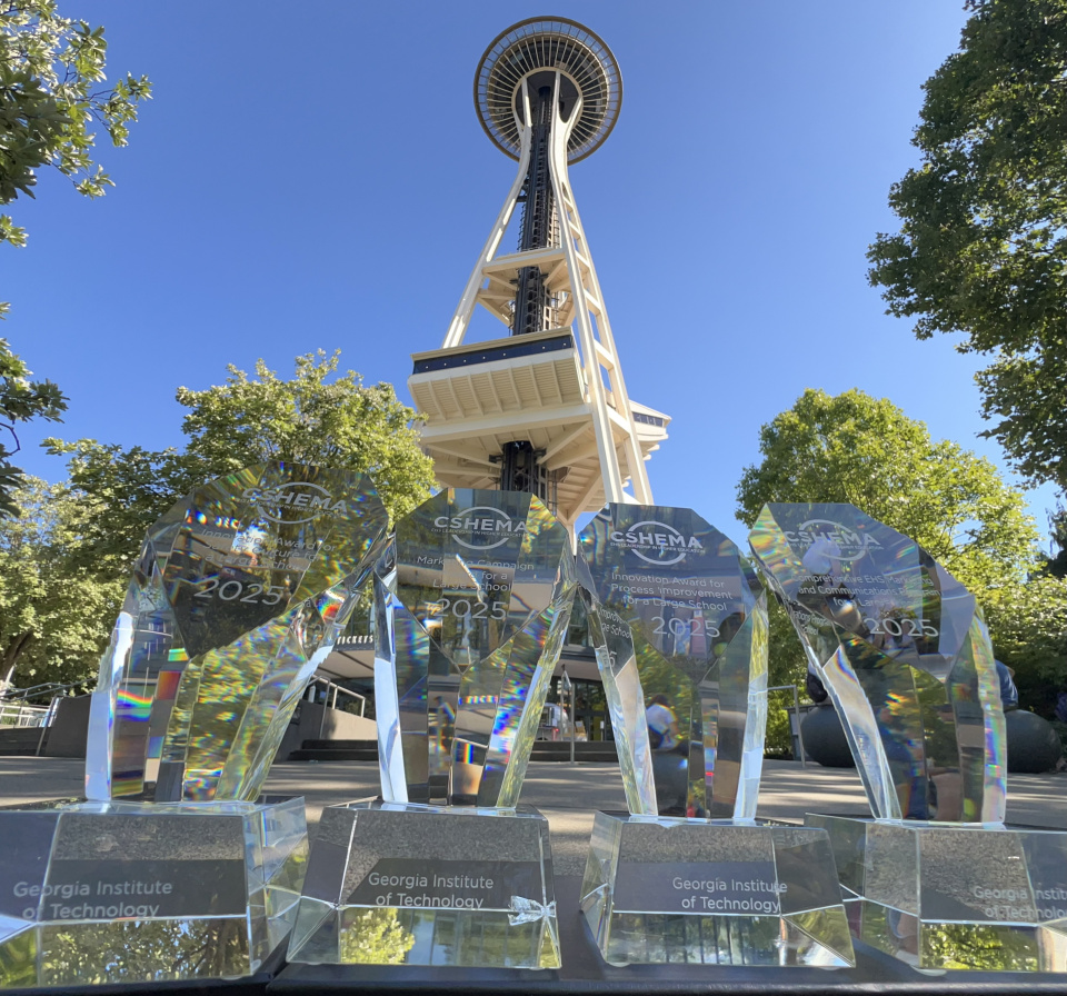 The Seattle Space Needle with EHS Awards