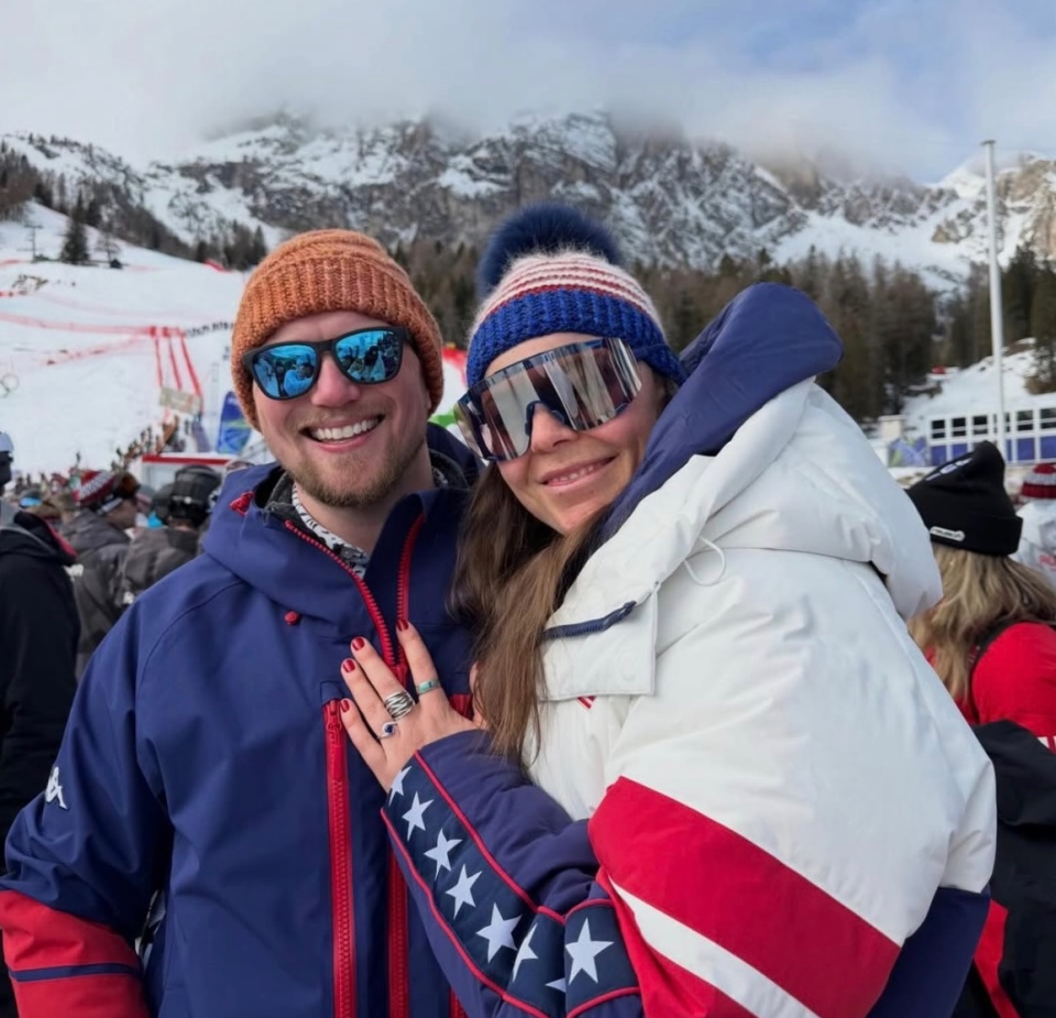 Connor Watkins and Breezy Johnson