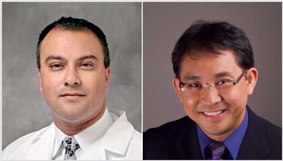 Shah and Nguyen headshots