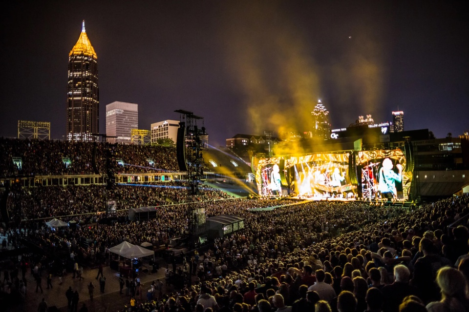 Bobby Dodd Stadium has played host to several concerts in the past.