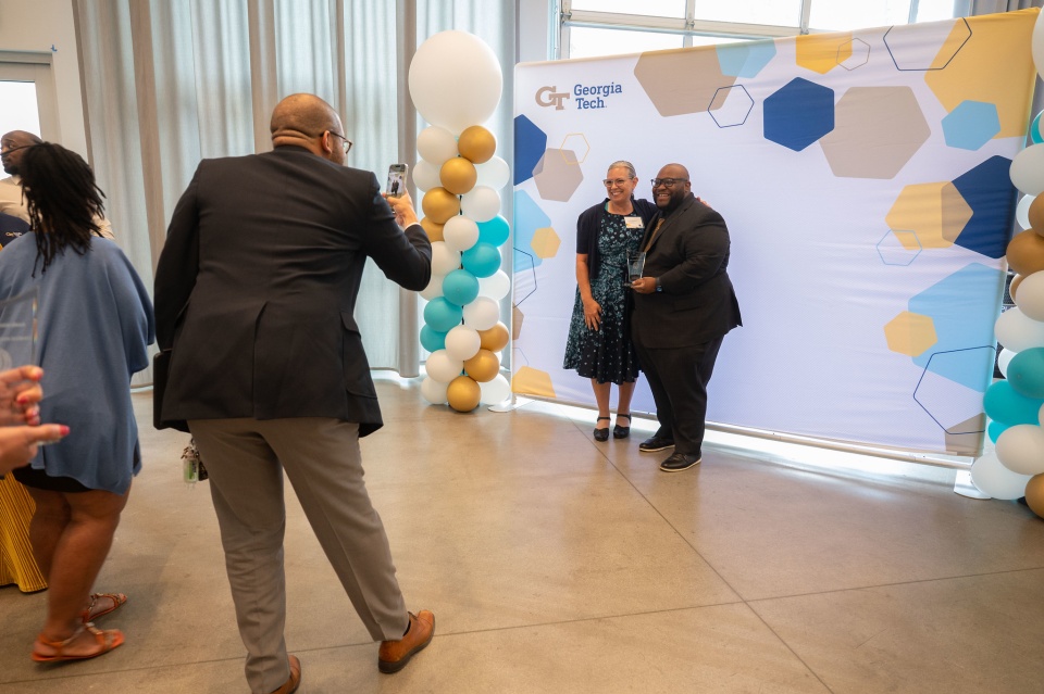 Employees celebrate at Faculty and Staff Honors Luncheon 2026. Photo by Allison Carter