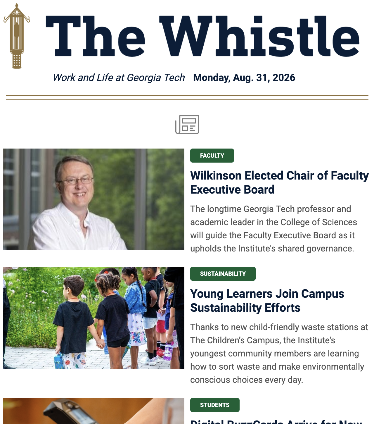 The Whistle - Aug. 31, 2026