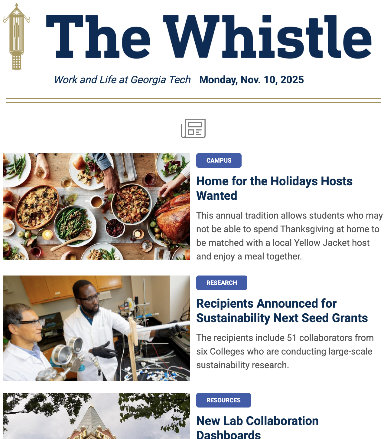 The Whistle - Nov. 10, 2025