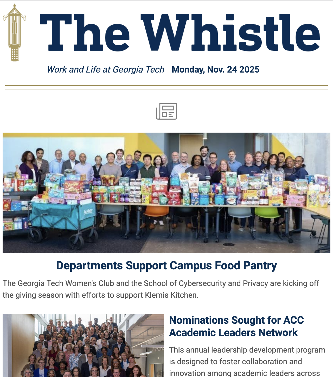 The Whistle - Nov. 24, 2025